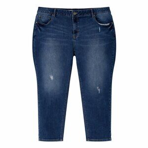 Est. 1946 Denim Distressed Plus-Size Jeans Size 22
